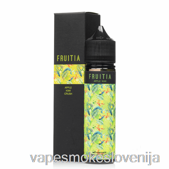 Vape Za Enkratno Uporabo Apple Kiwi Crush - Fruitia - 60ml 0mg